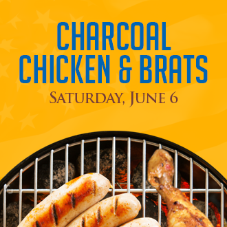 Charcoal Chicken & Brat Fundraiser